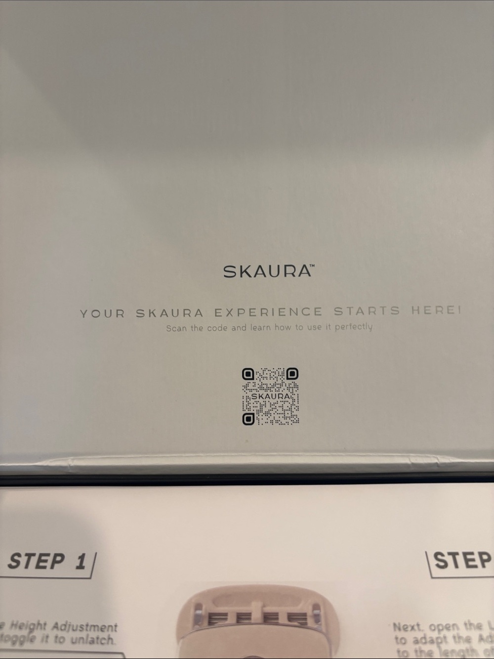 Skaura Razor set new Instruction Insert - Picture 3 of 5